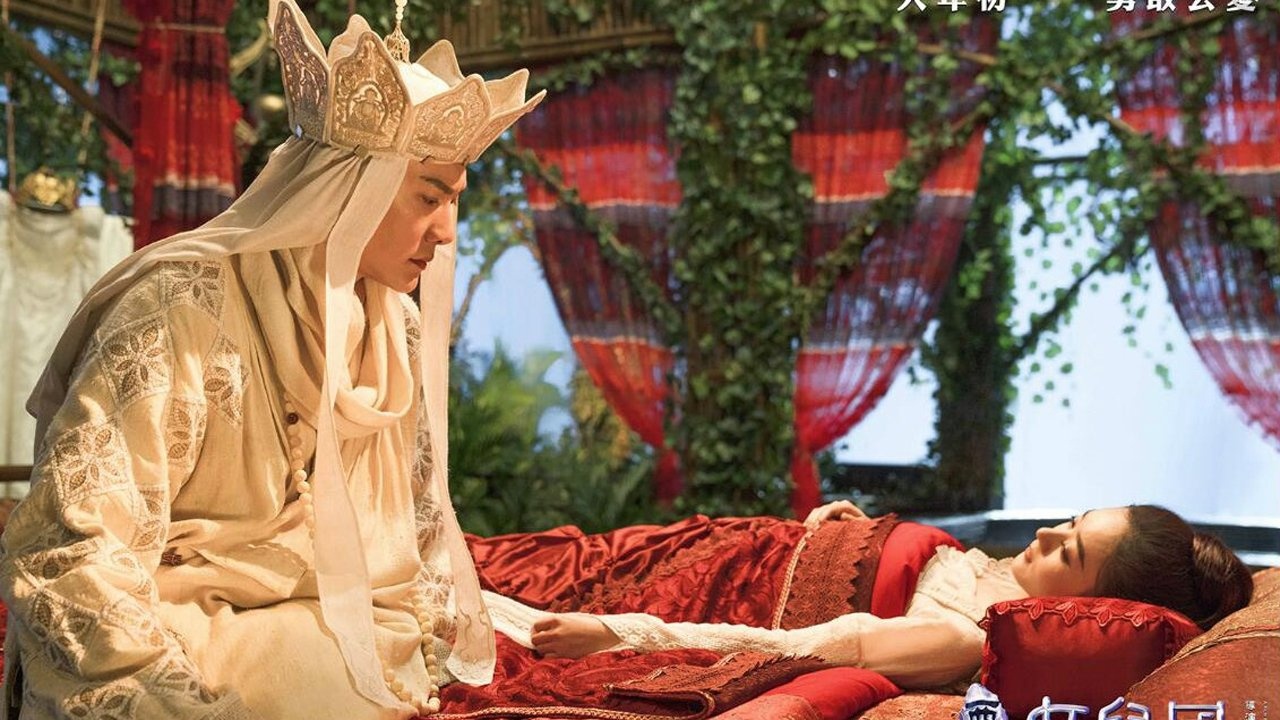 西游记女儿国片段残忍至极冯绍峰误伤赵丽颖伤心不已