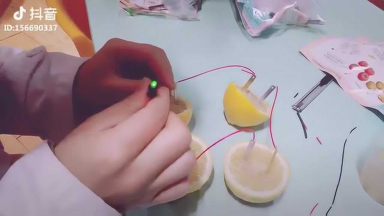 水果电池-柠檬