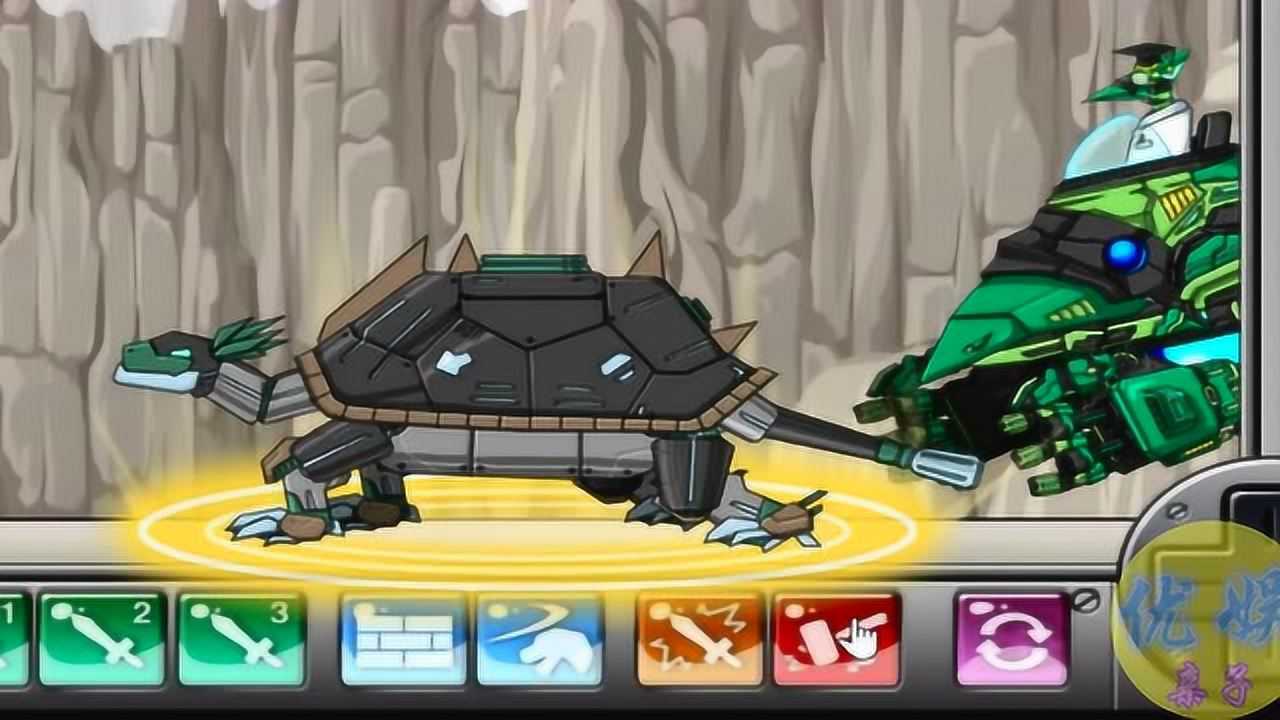 组装机械翼龙飞船 益智拼装小游戏