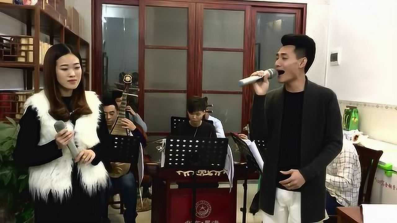 现场配乐十年相思苦断肠演唱李子光黄伊敏