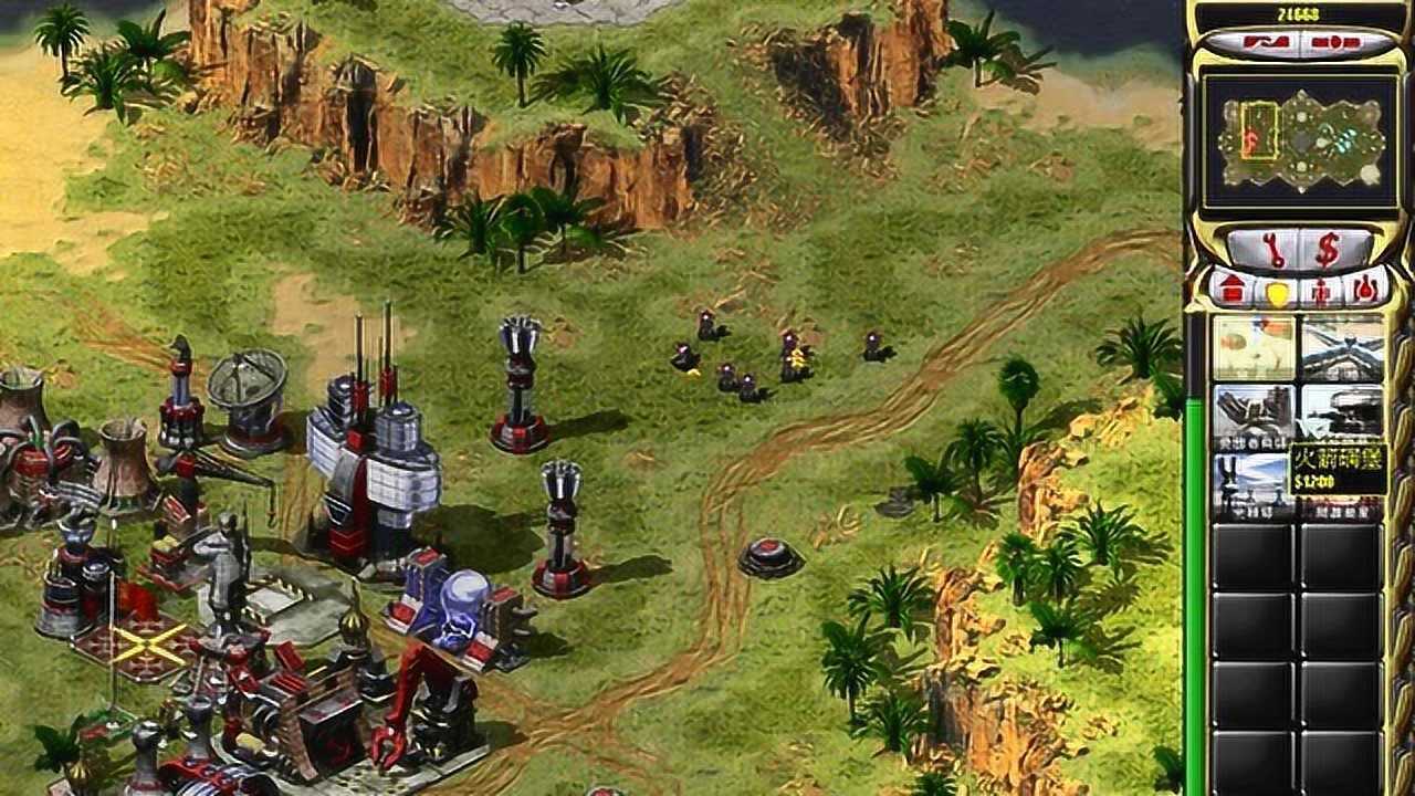 红警这样的机枪碉堡打起架来连自己的兵也烧真的是头一次见