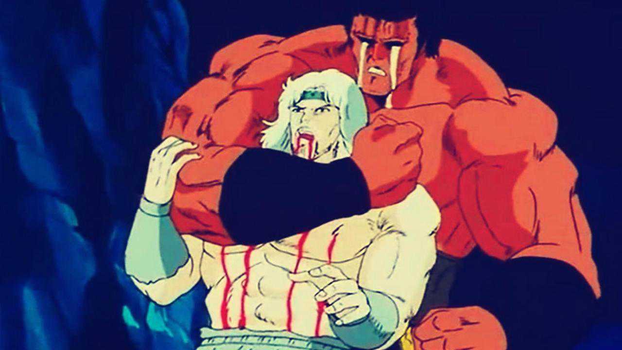 北斗神拳拳王拉欧飙泪血战弟弟托奇拳王恐怖传说从此开启