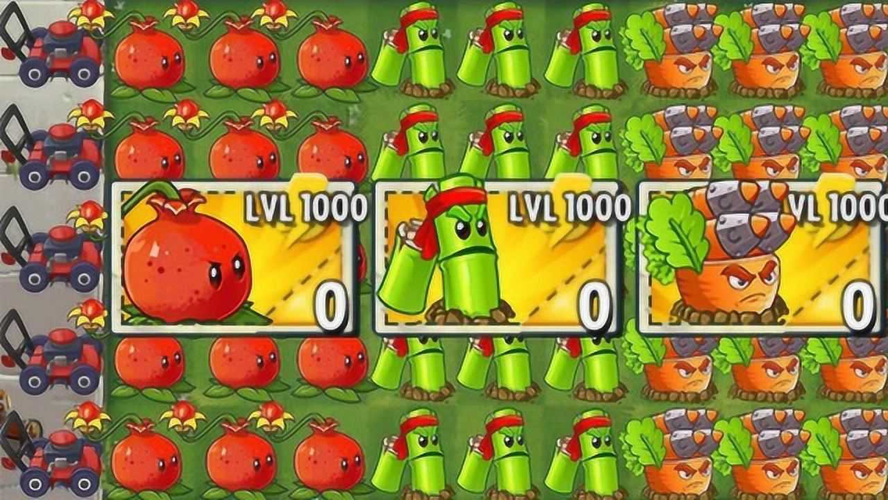 pvz:秦始皇陵大冒险,竹小龙狂扁皇陵陪葬者!