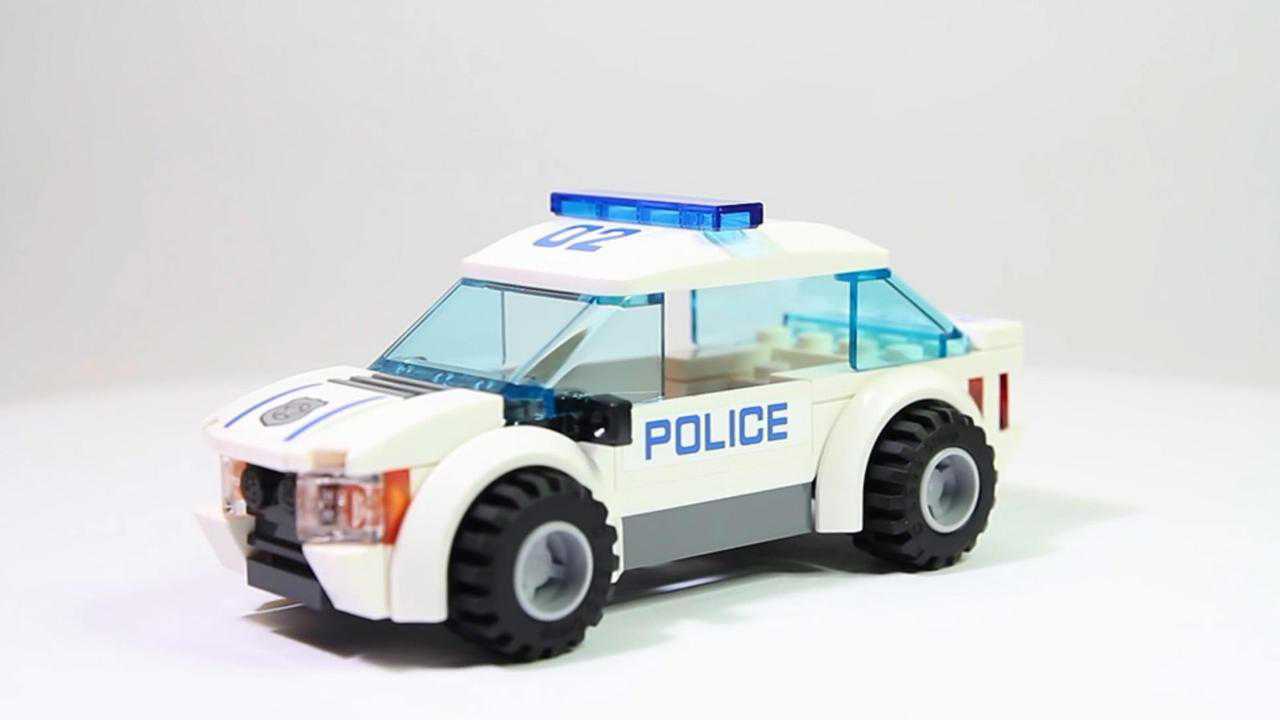 快速搭建乐高积木城市系列60042高速公路警匪追逐