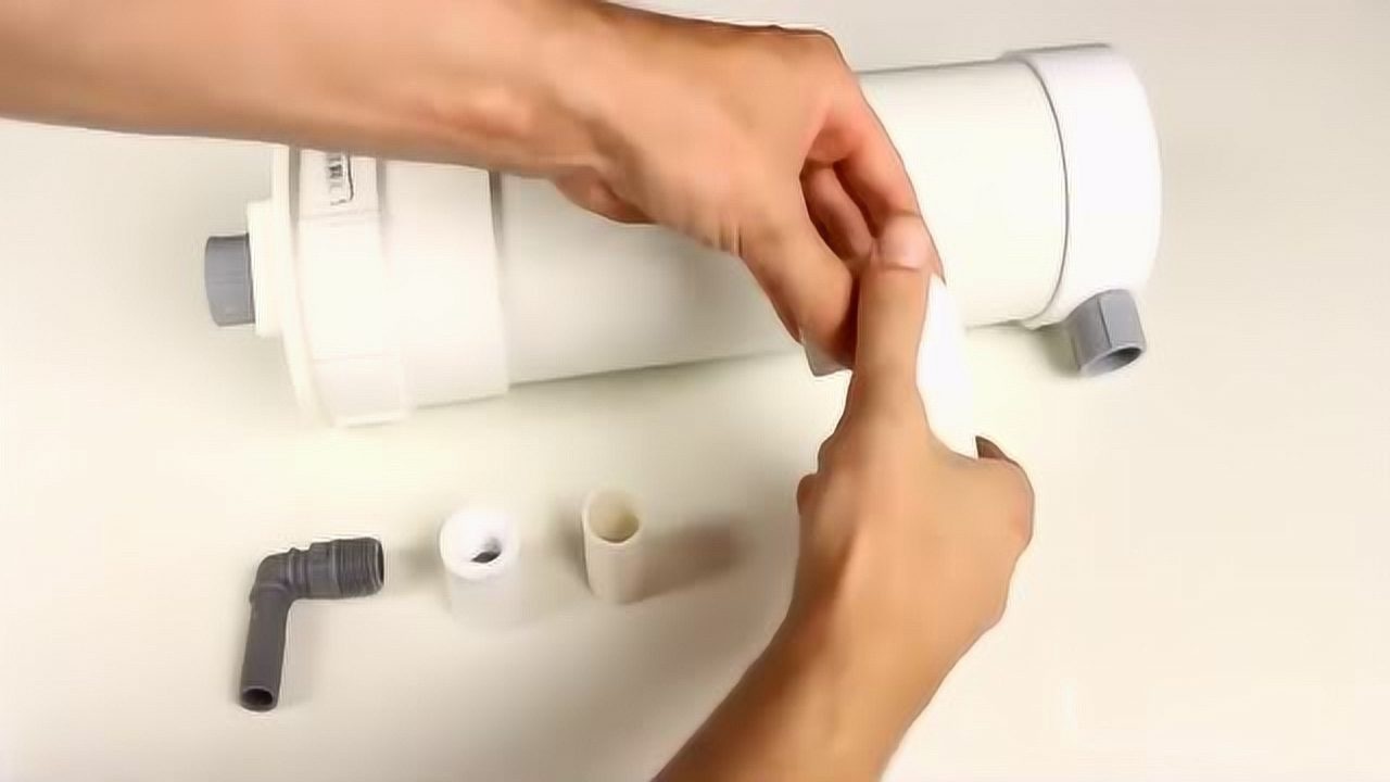 鱼缸过滤diypvc管制作鱼缸外置过滤桶