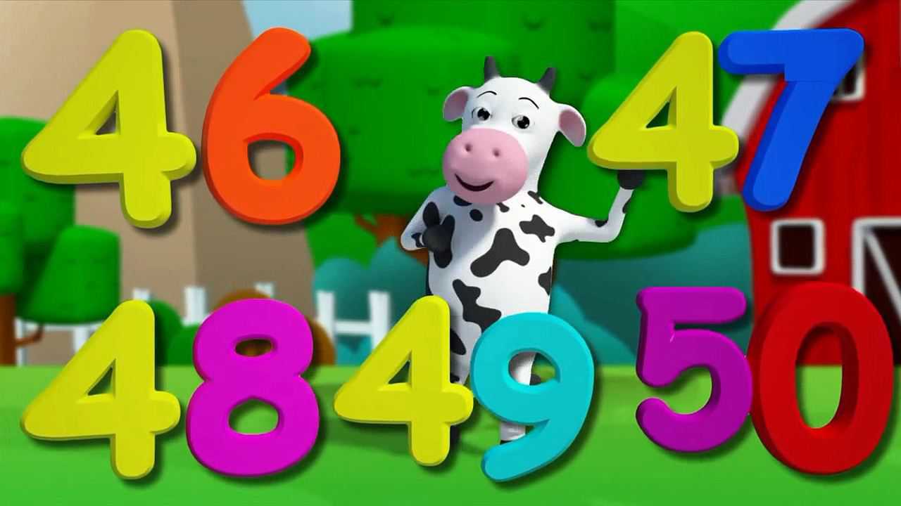 幼儿园歌曲：学会数数1到100的数字_腾讯视频