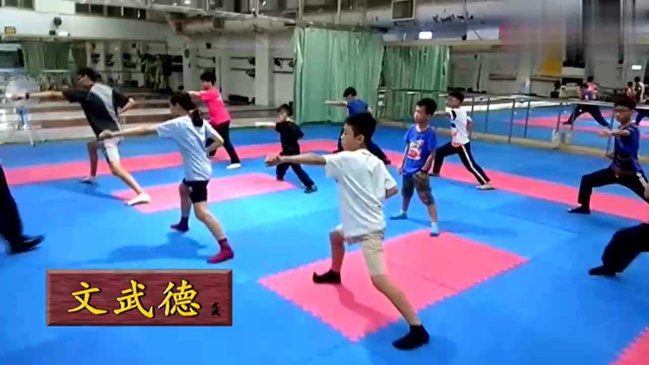传统武术基本步法动作练习_腾讯视频