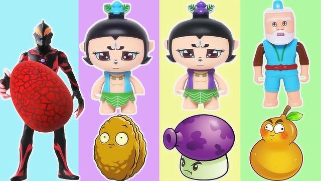 贝利亚来偷葫芦娃爷爷种的植物,捷德奥特曼伪装成恐龙蛋守护植物