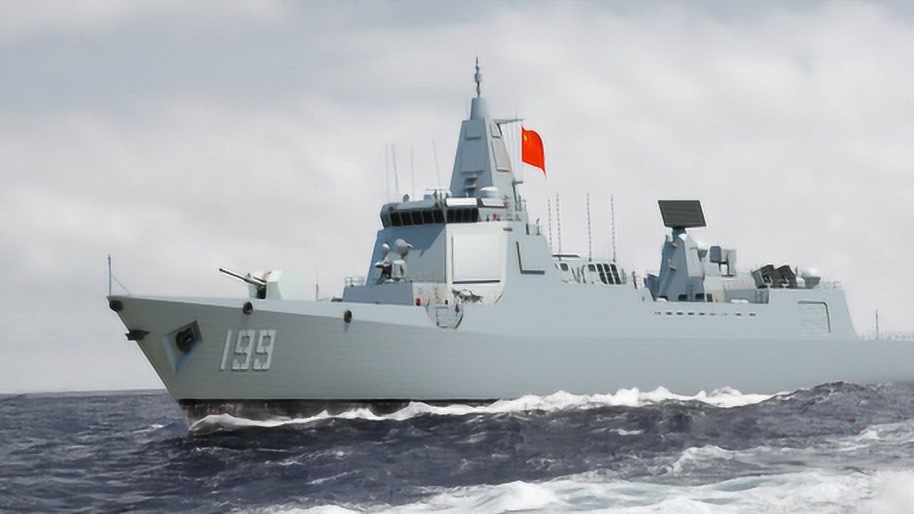 052e驱逐舰首舰疑似下水,搭载直-20并非是唯一亮点