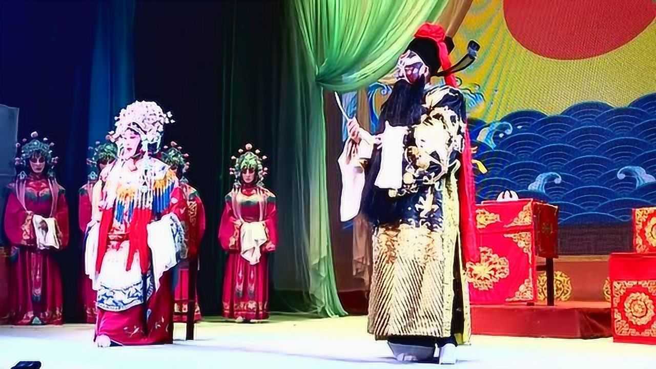 秦腔铡美案选段名家王世林的包公唱得有腔有调定西市秦剧团