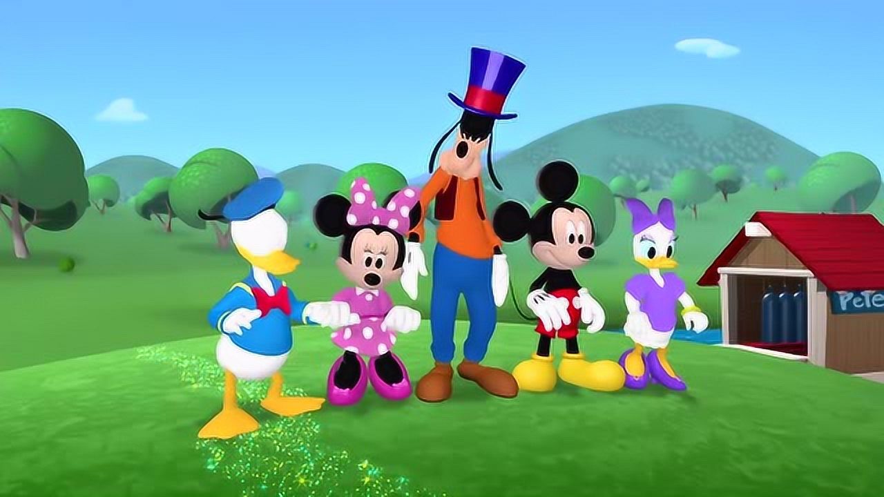 米奇妙妙屋:米奇妙妙屋一家被水晶石挡道了