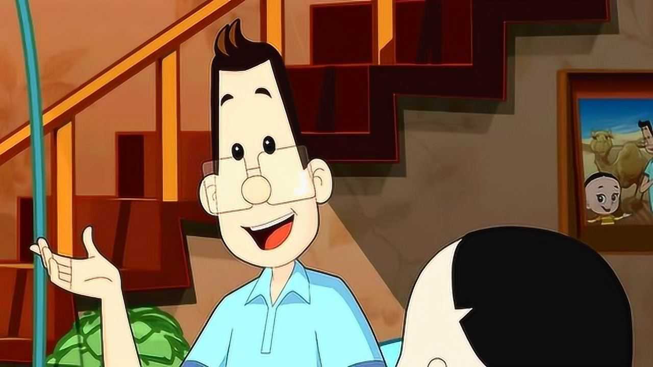 大头儿子以为自己得了怪病小头爸爸让他多锻炼身体