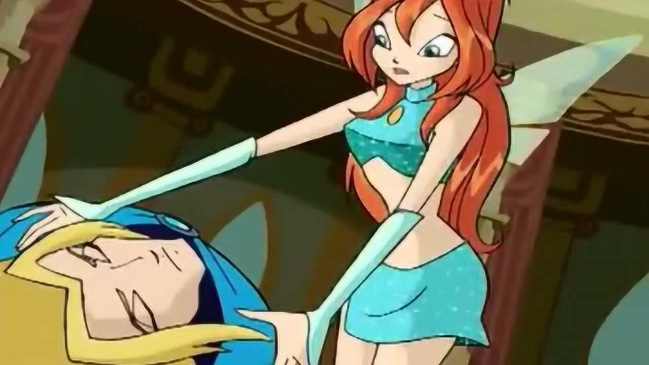 魔法俏佳人蕾儿在关键时刻施出了新的魔力救活了蓝天