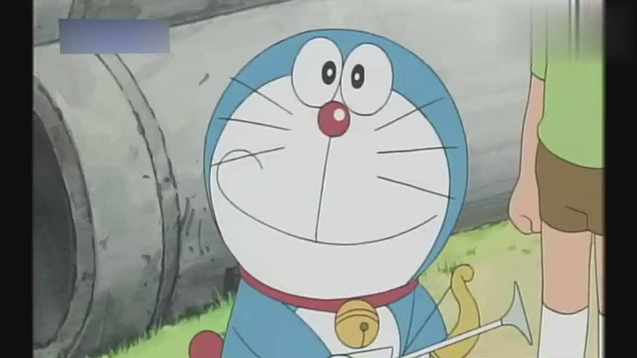 哆啦a梦新番丘比特之箭蓝胖子射中小鸟大雄居然射中狗