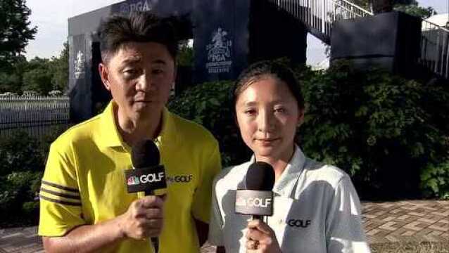 pga锦标赛首轮都发生了什么