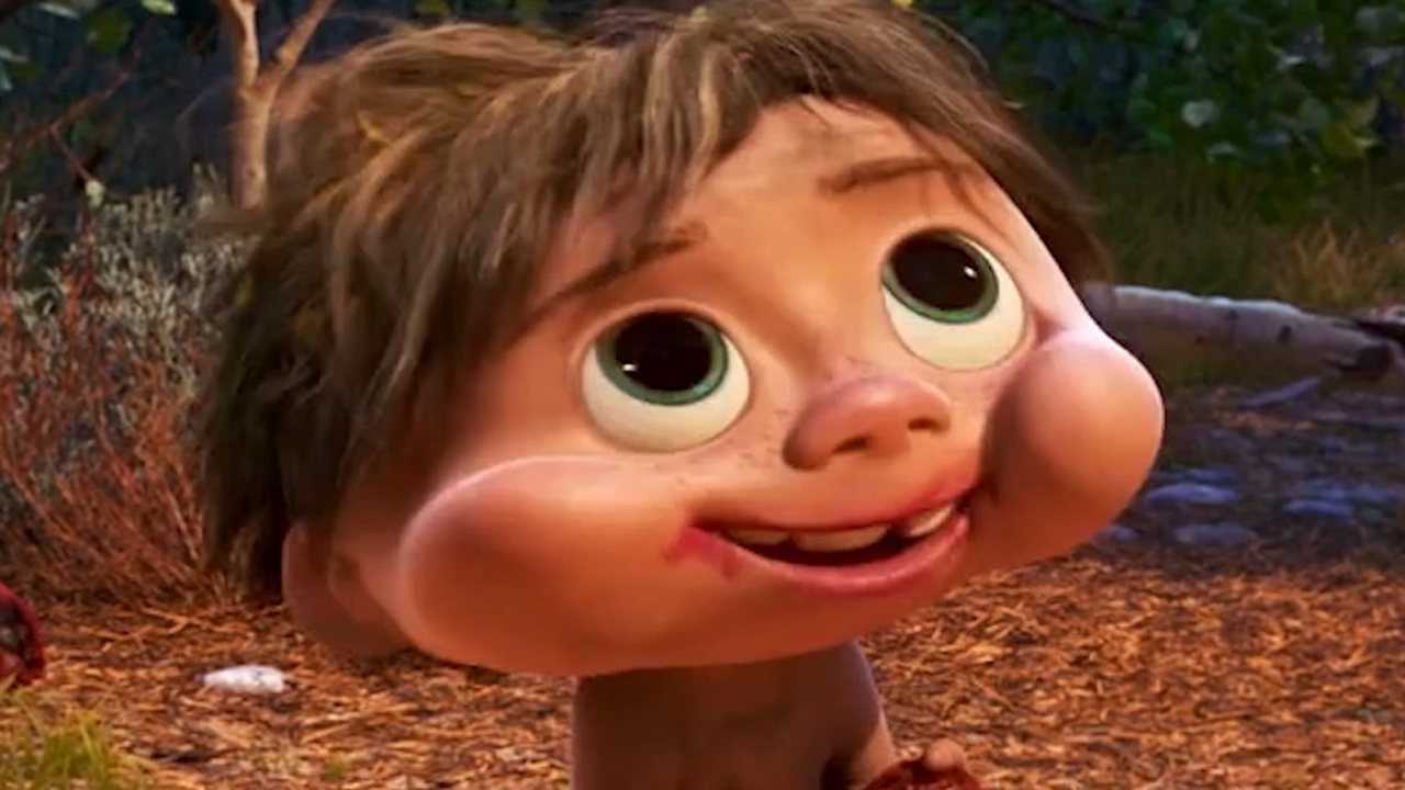 一部适合家长孩子一起看的动画电影,小野人吃毒果,变成大头娃娃