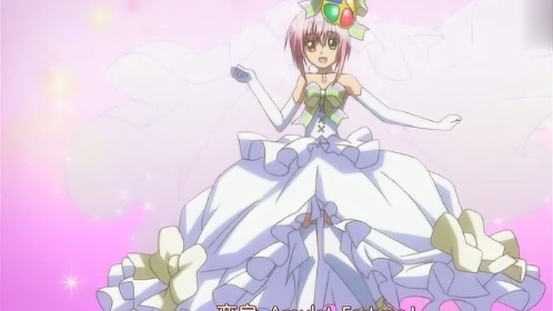 《守护甜心》亚梦变身的花嫁衣服好美,跟王者里小乔的皮肤好像啊