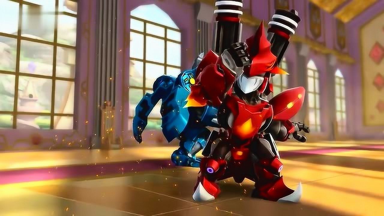 暗灵卫打伤小英雄们 幻影帮助小英雄们逃走!