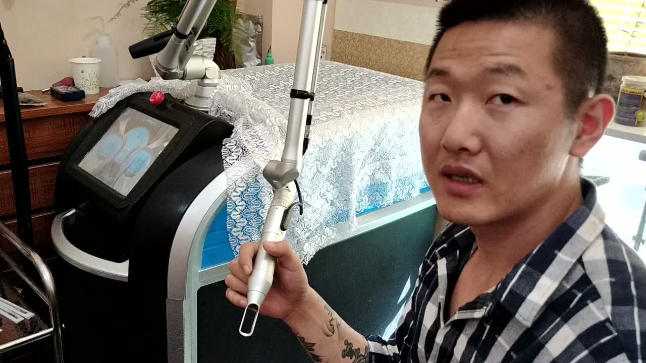 洗线条纹身效果对比—张春刺青