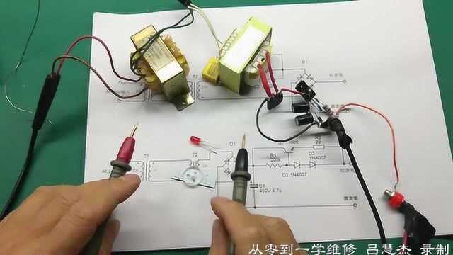 DIY一个实用的LED测试仪电路,可以测试液晶电视机LED背光灯条