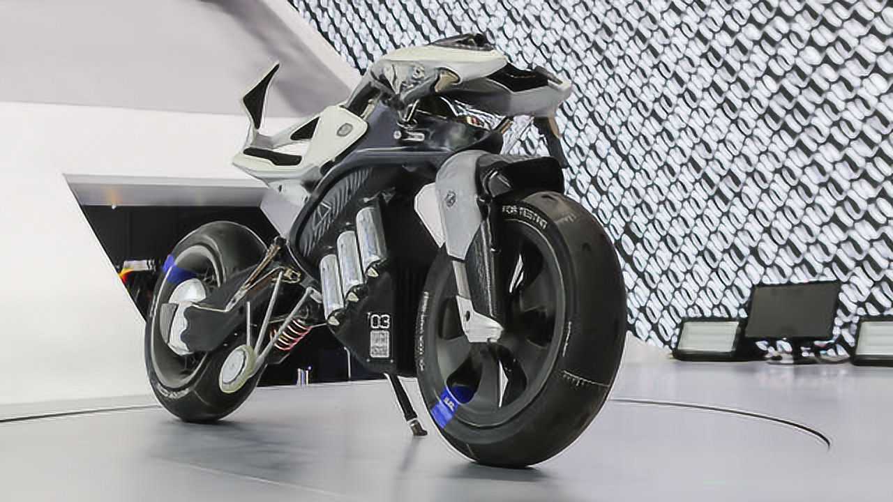 雅马哈智能概念电动摩托车motoroid