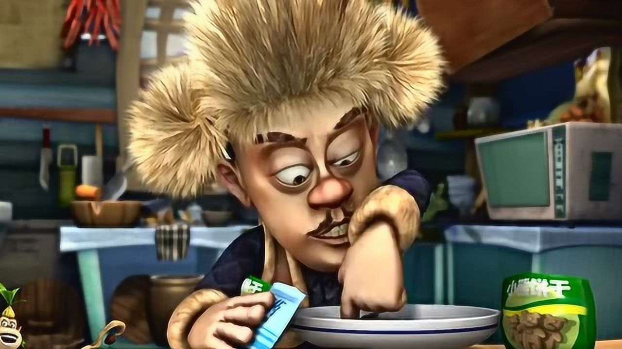 熊出没光头强的极品小熊饼干