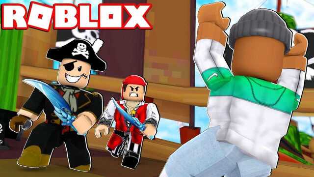 小飞象解说 Roblox史诗迷你小游戏 陨石从天而降!阻止加勒比海盗!