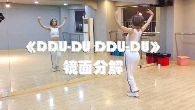 《DDUDU DDUDU》镜面分解教学,粉墨女团black pink韩舞代表作