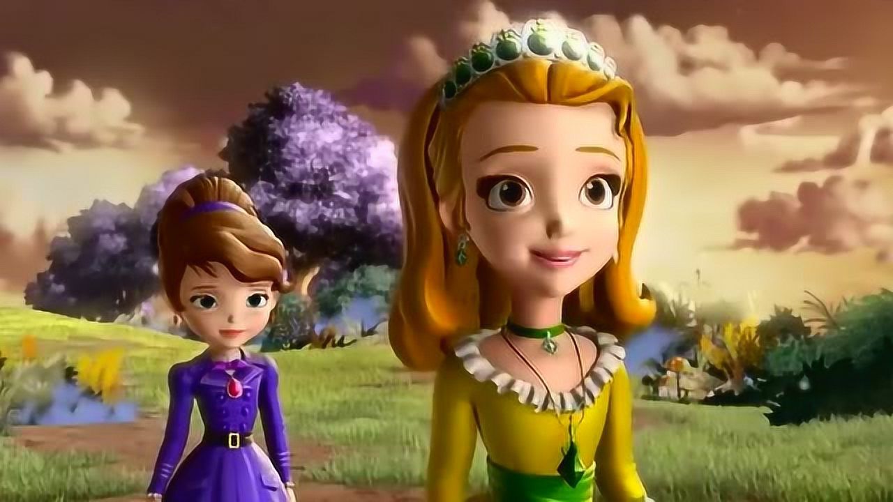 小公主苏菲亚苏菲亚说服姐姐留下一起去寻找会跳舞的沙漠