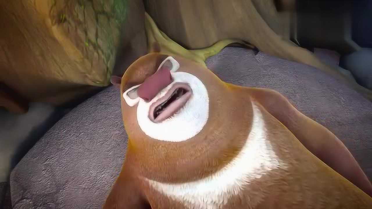 熊出没熊大熊二天天吃萝卜睡觉都能被屁臭味熏醒也是没谁了