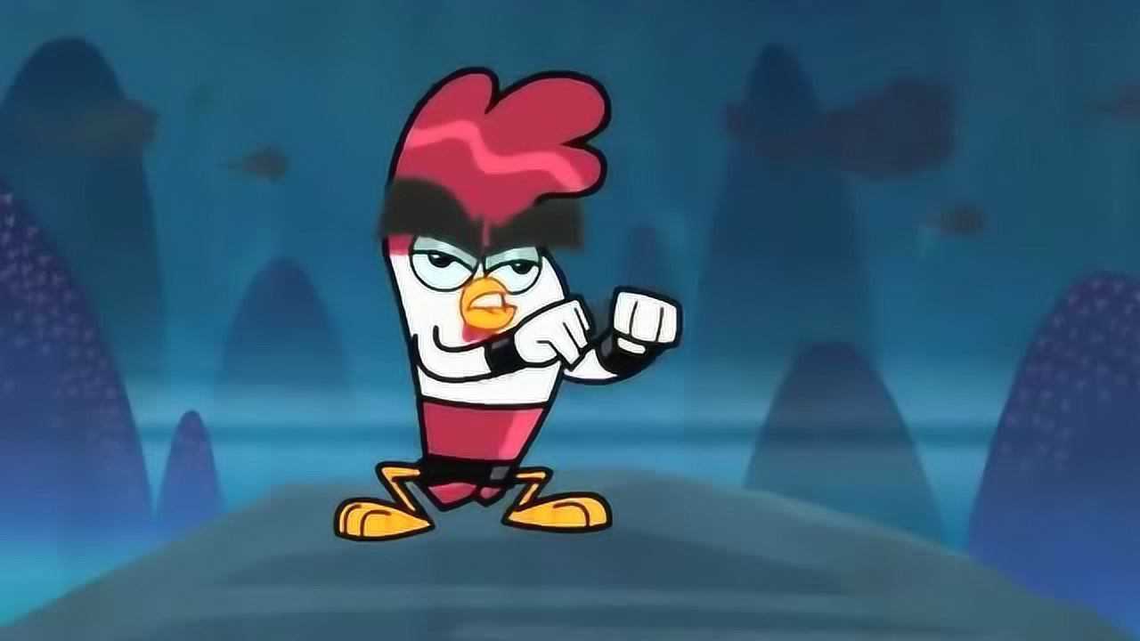 《功夫鸡》巨石快要滚落下来,鸡仔能逃过巨石的碾压么