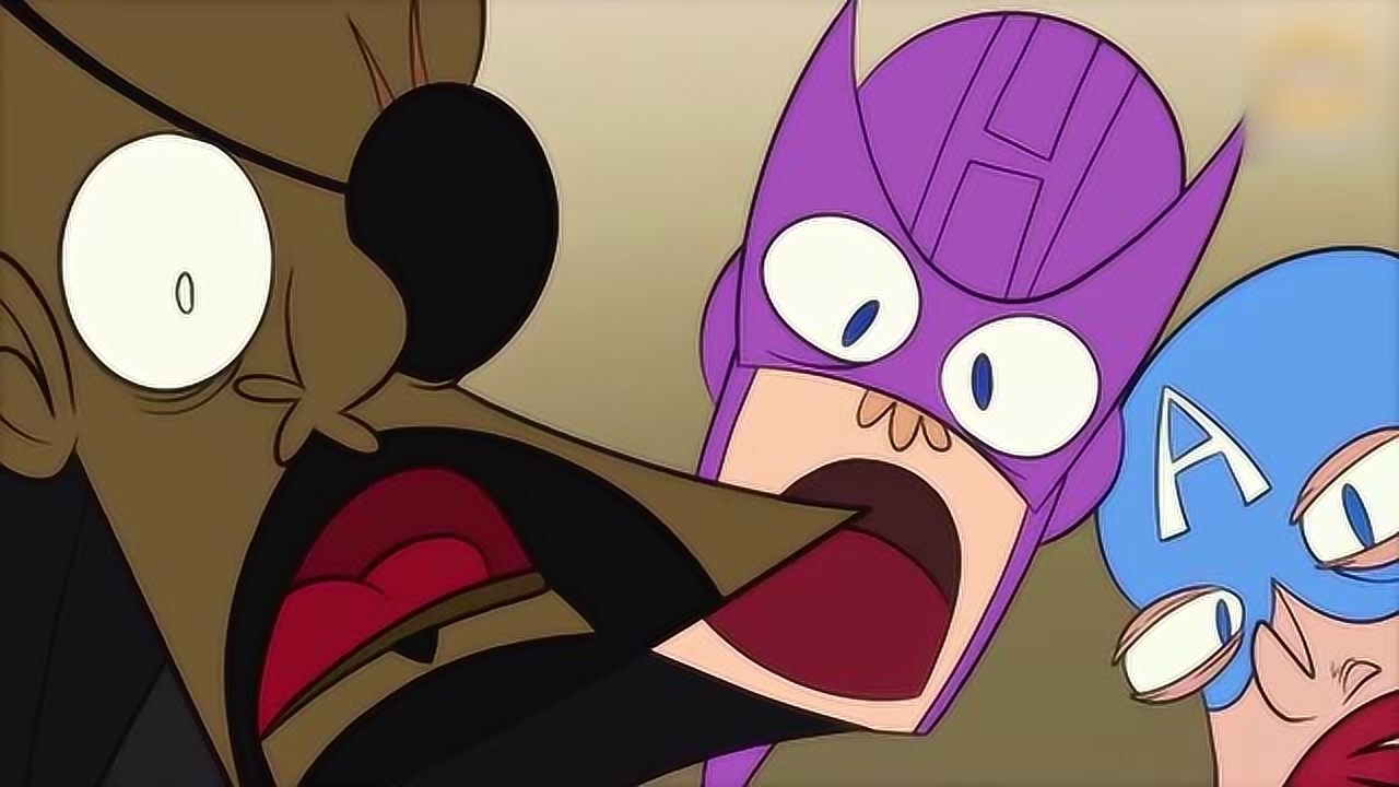 漫威恶搞动画复仇者们的相爱相杀银河护卫队来晚了