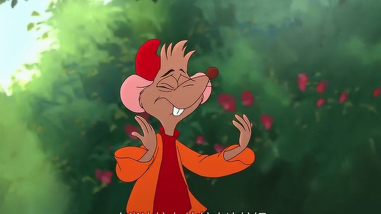 仙履奇缘2教母让小老鼠变身贪吃猫看到立刻流口水了