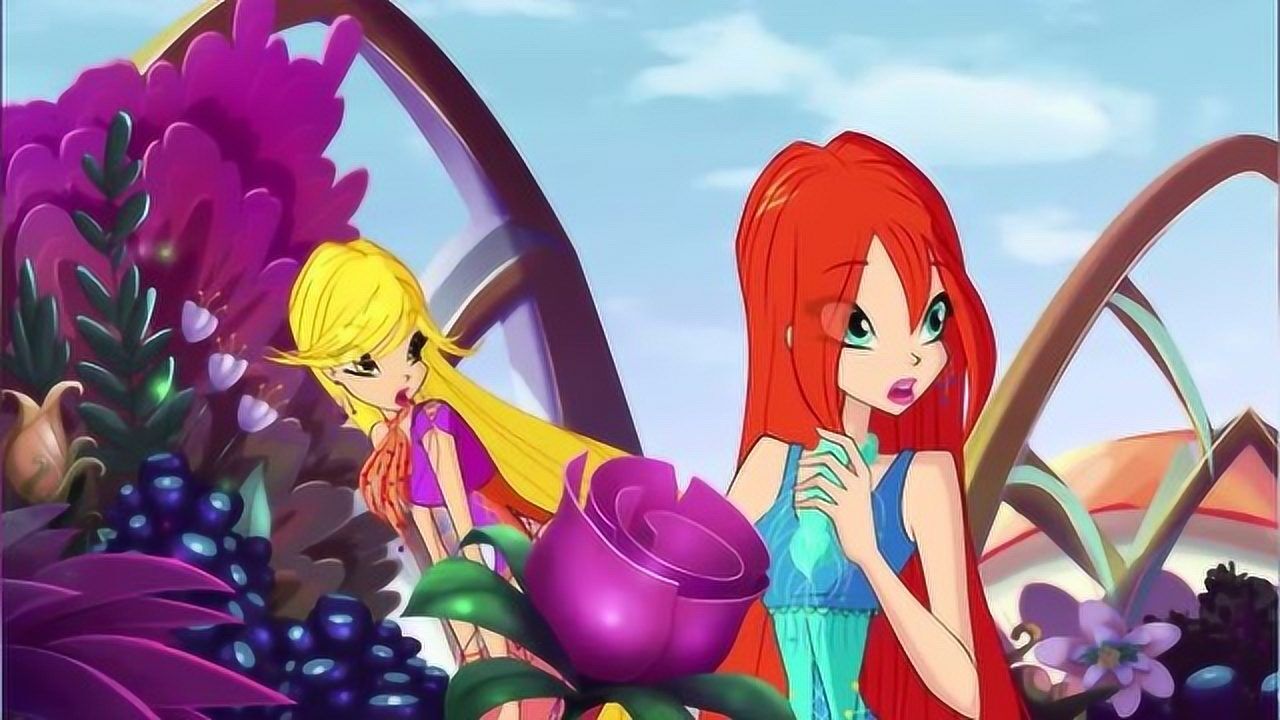 魔法俏佳人7芙罗拉带着同伴来到家里父母看到高兴极了