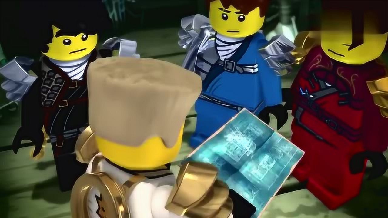 乐高幻影忍者:忍者们发现赞是机器人,赞打开了记忆开关