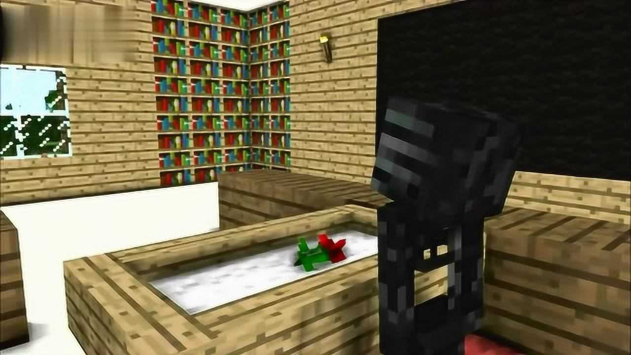 我的世界:怪物学院恶魂变成女巨人