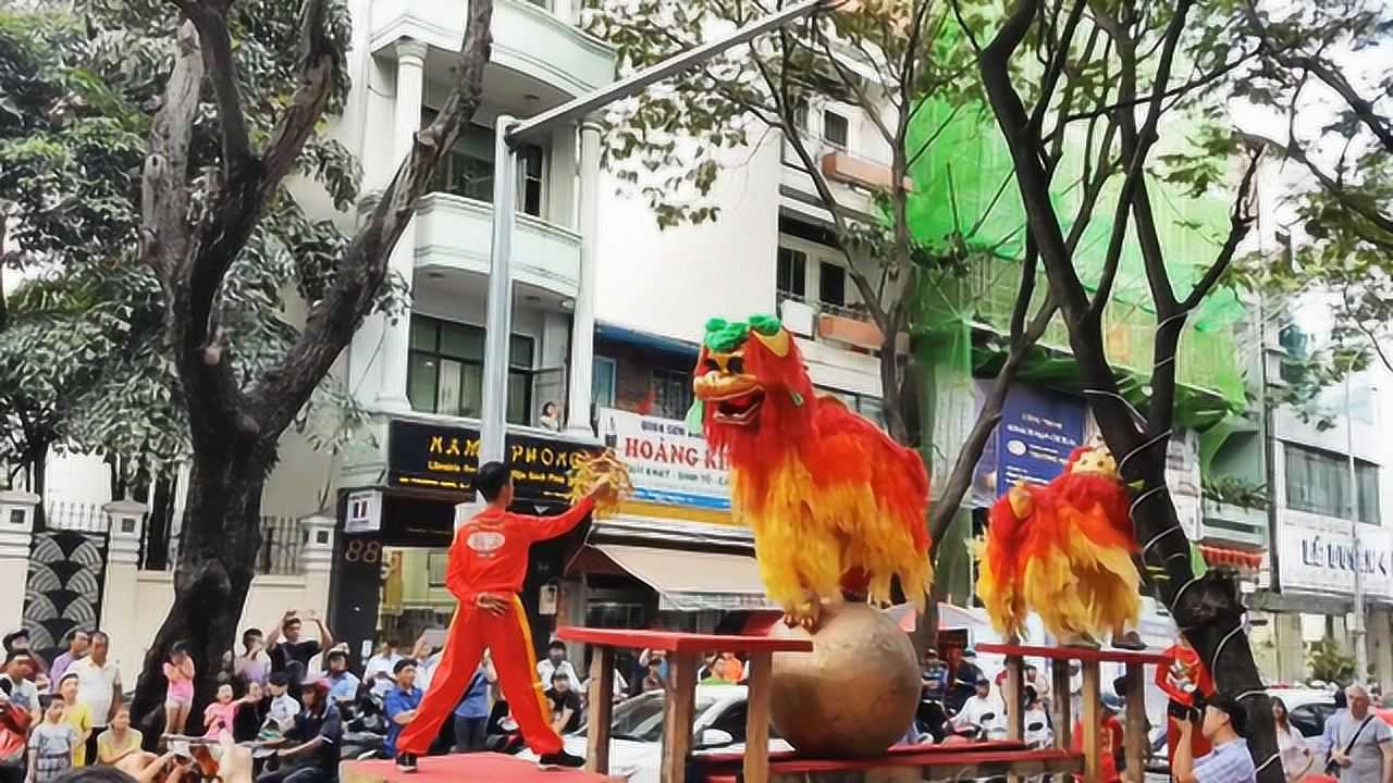 狮子滚绣球,精彩舞狮子表演视频欣赏_高清1080P在线观看平台_腾讯视频