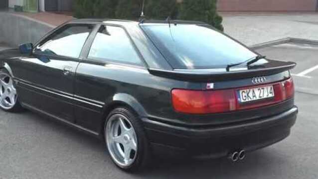 奥迪也有性能款哦早期奥迪Audi 80 Coupe 2.8 v6