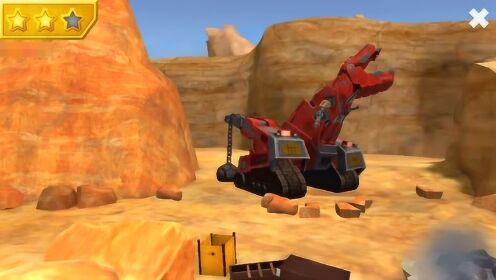 恐龙卡车侏罗纪世界游戏第1期霸王龙