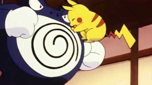 精灵宝可梦:皮卡丘被连续打了5巴掌,太可怜了