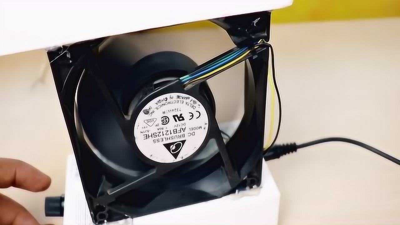 科技奇趣:教你自制笔记本散热器,效果肯定比买的好