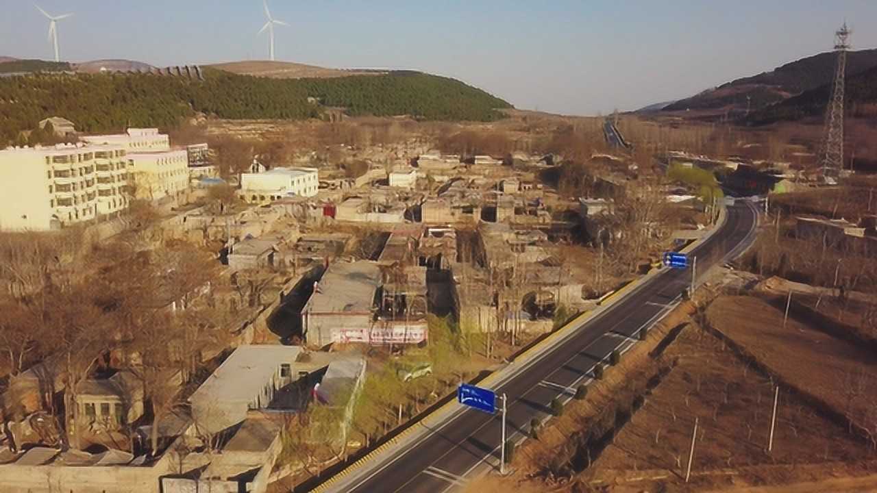 肥城市王庄镇东徐村航拍