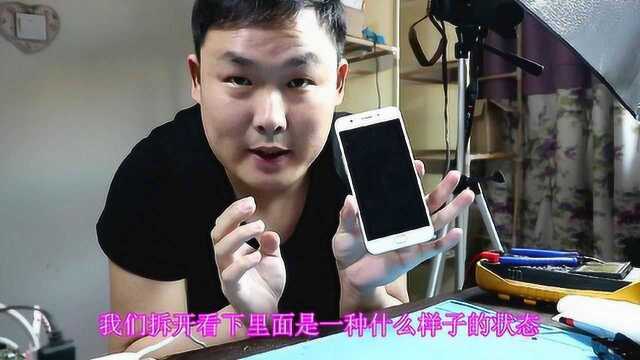 oppo a59被水泡了,拆开看看