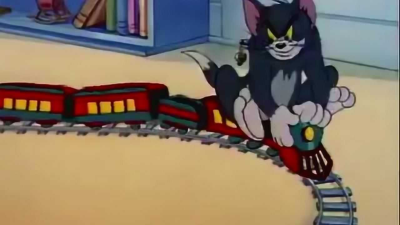猫和老鼠天堂列车图片