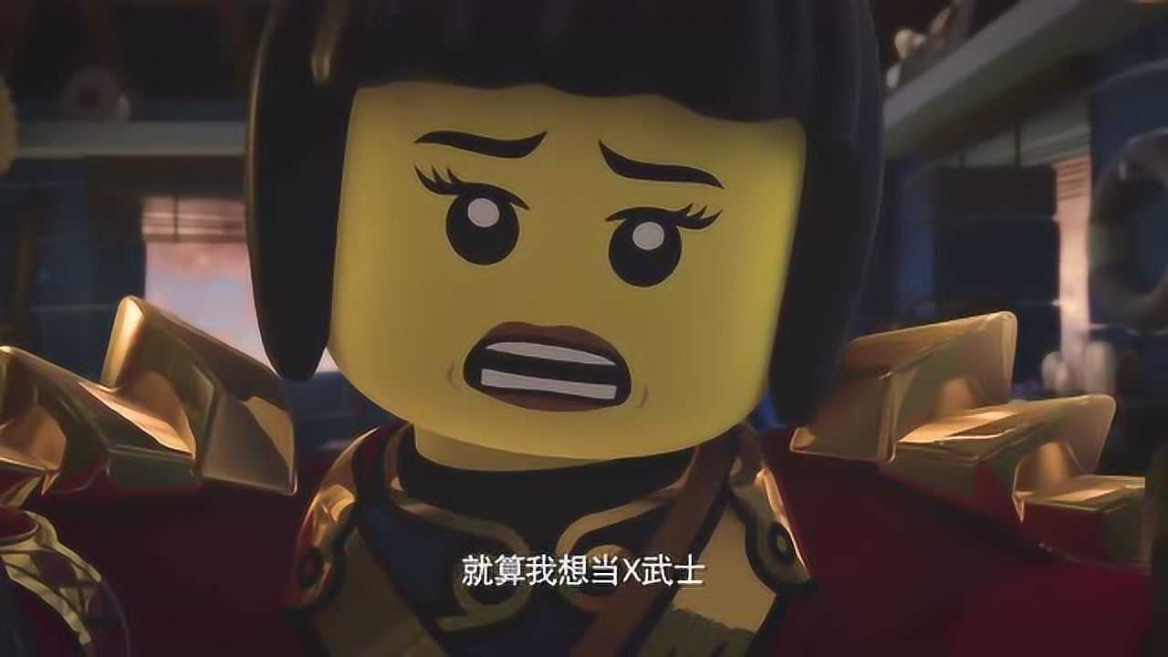 乐高幻影忍者:杰很笃定妮雅就是他的未来,可是妮雅听到后迷茫了