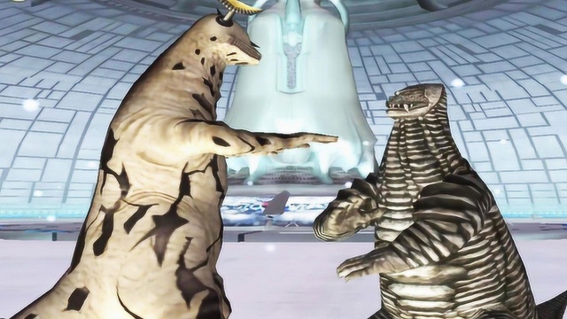 奥特曼游戏 艾雷王vs雷德王