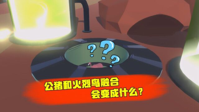 小爱的沙雕游戏7:公猪和火烈鸟融合会变成什么?这游戏简直毁三观