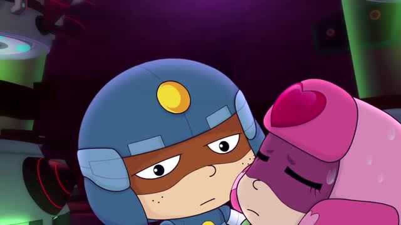 粗心超人救下甜心超人,甜心超人遍体鳞伤,让人心疼不已