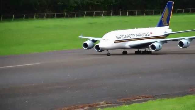 遥控gigantic A 380新加坡航空2013年米歇尔A彼得豪森