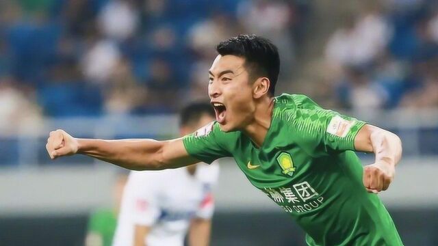 U23前锋打进神仙球!国安边路传中,王子铭零角度推射破门